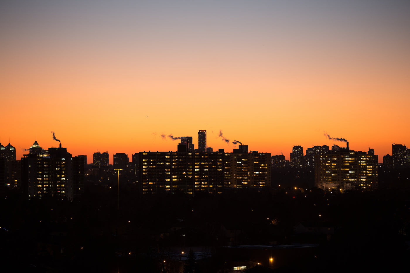 Golden Sunset Landscape